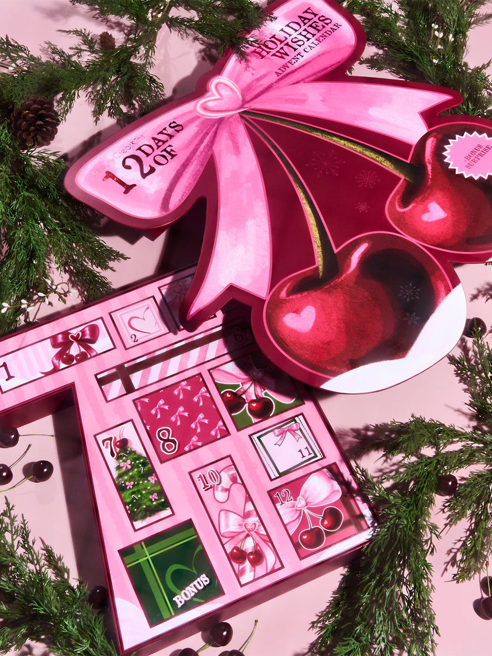***PREORDEN*** Beauty Creations XMAS - Calendario De Adviento - Cherry X Christmas