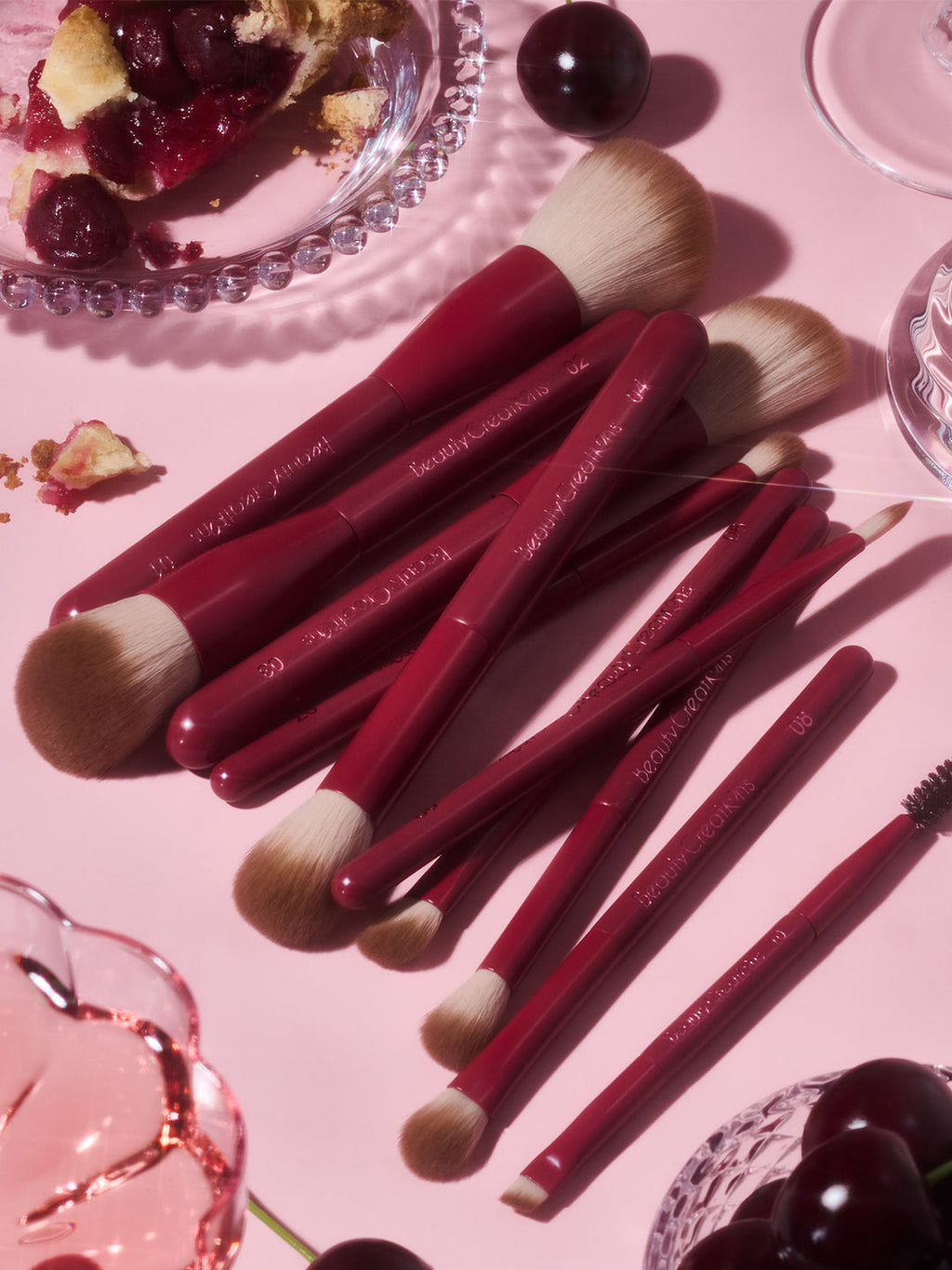 ***PREORDEN*** Beauty Creations XMAS - Sweet Holiday Mini Travel 10pc Brush Set
