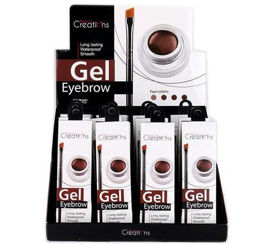 Gel Eyebrow Long Lasting Waterproof - Gel para Ceja 4 TONOS | BEAUTY CREATIONS