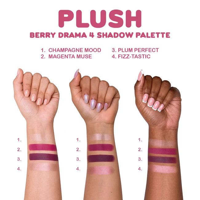 Plush Palette 4 Color Palette - Beauty Creations