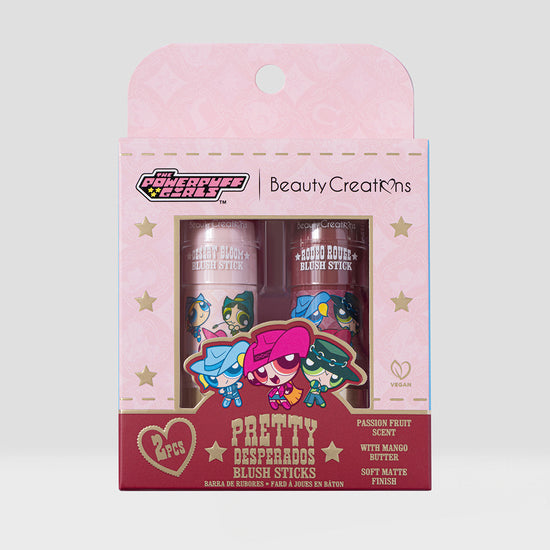 The Powerpuff Girls X Beauty Creations - Set de Rubores En Barra - Pretty Desperados