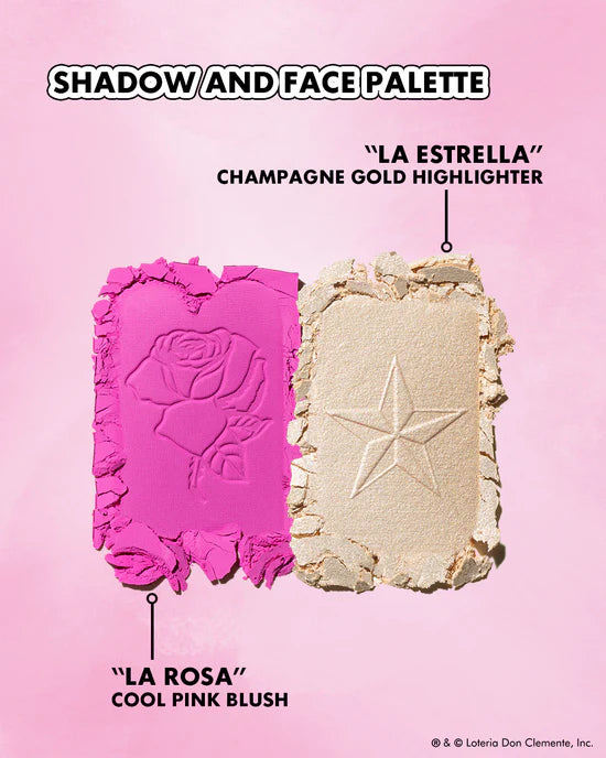 LOTERIA PALETA DE SOMBRAS Y ROSTRO - BEAUTY CREATIONS