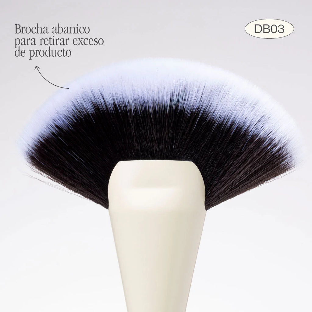BROCHA DUO CONTORNO Y ABANICO | ATENEA