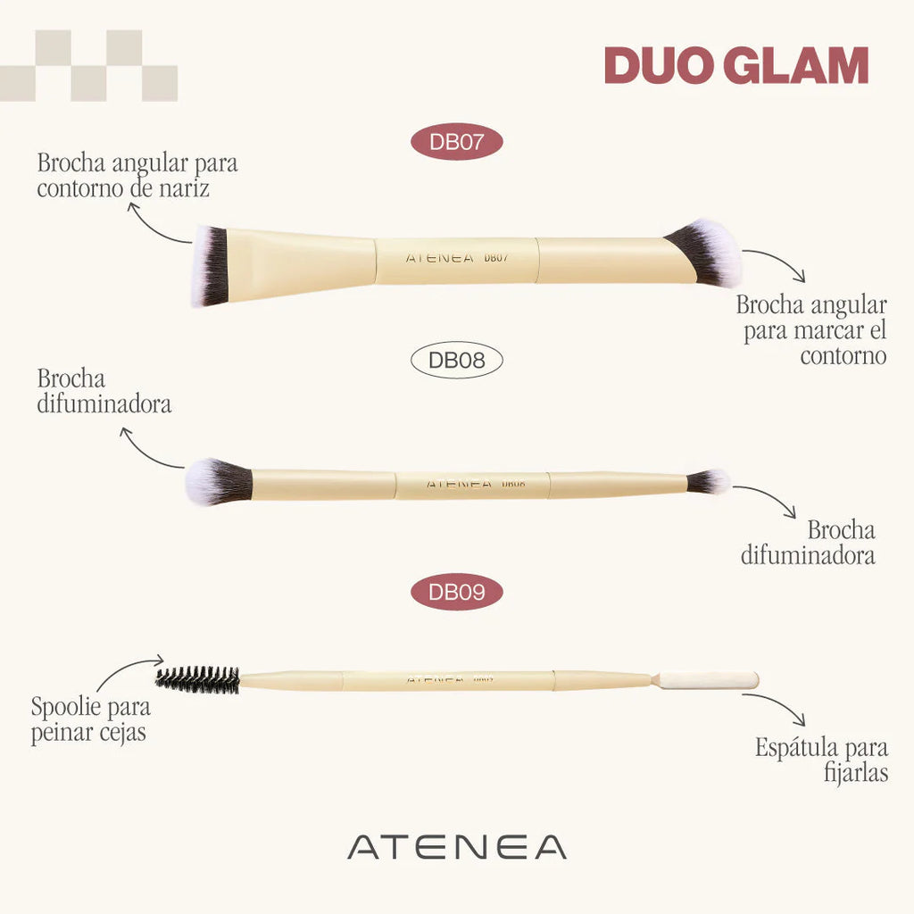 BROCHA DUO DIFUMINADORAS | ATENEA