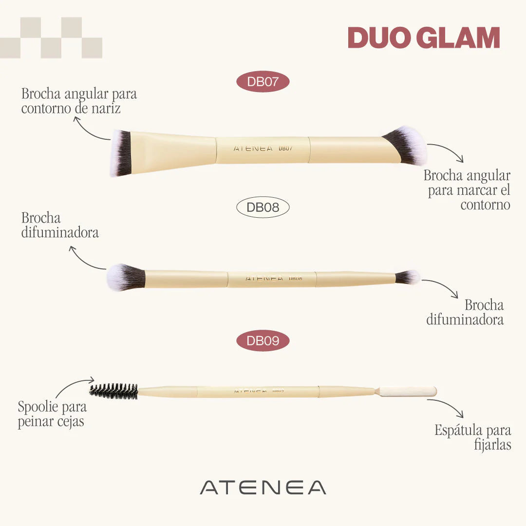 BROCHA DUO DIFUMINADORAS | ATENEA