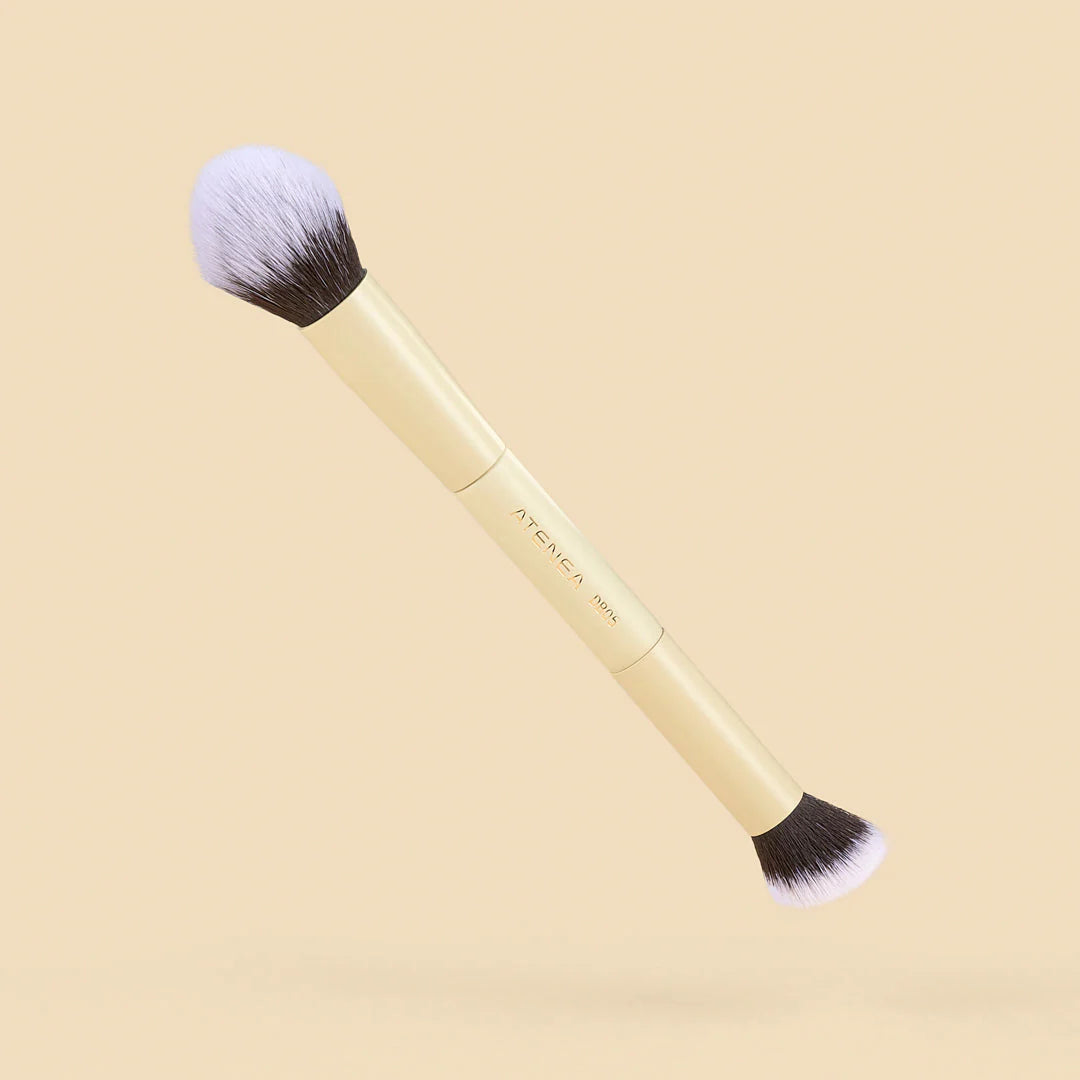 BROCHA DUO GOTA POLVO Y CORRECTOR | ATENA