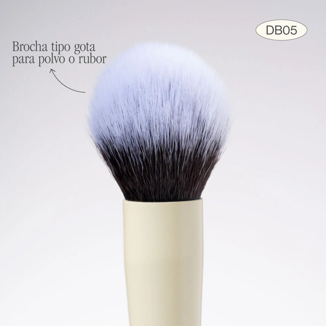 BROCHA DUO GOTA POLVO Y CORRECTOR | ATENA
