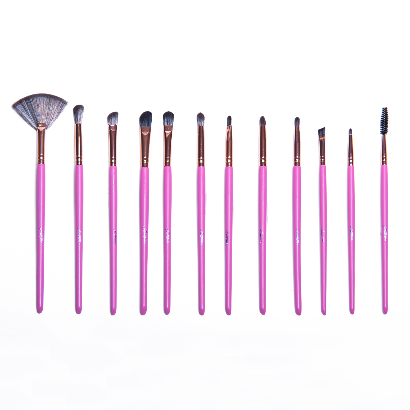 BRONZED PINK Set 24 Brochas con Estuche | Arantza Cosmetics