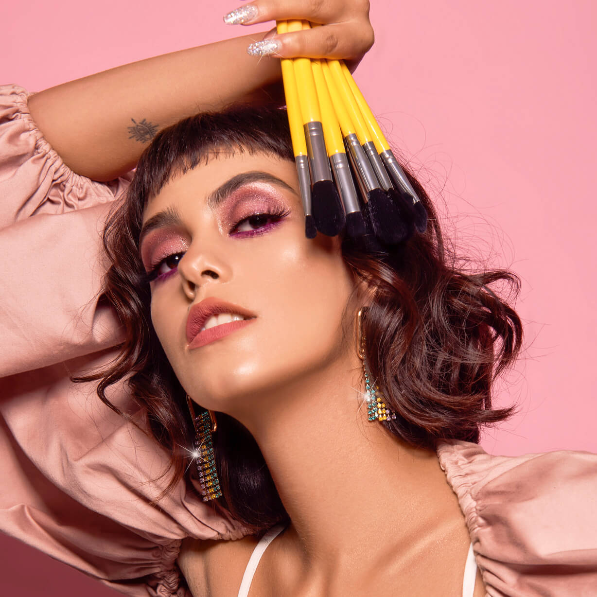 SUNNY GLAM Pro Brush Set 24 Brochas| Arantza Cosmetics