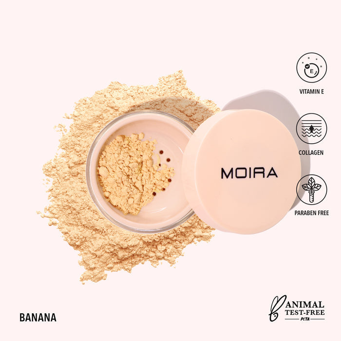 Loose Setting Powder - Banana - MOIRA COSMETICS
