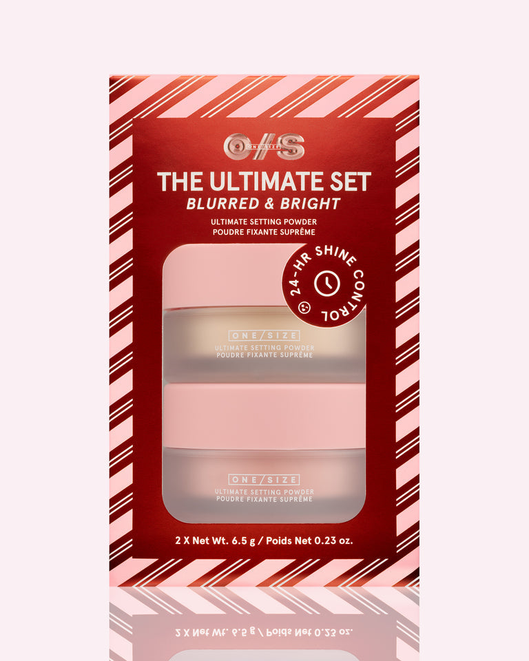 ***PREORDEN*** Ultimate Blurring Setting Powder Blurred & Bright Travel Duo | One Size