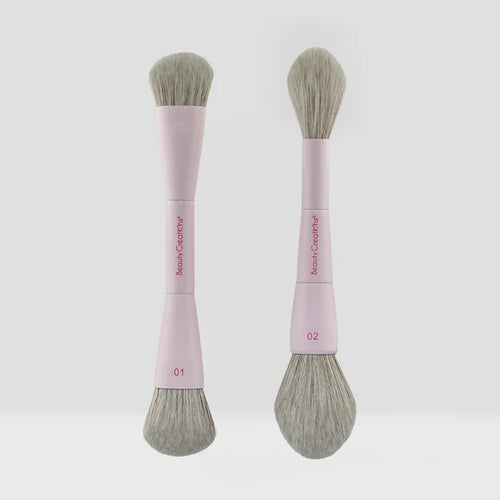 Brochas - Set De Brochas Para Complexión - Crema Y Polvo - BEAUTY CREATIONS