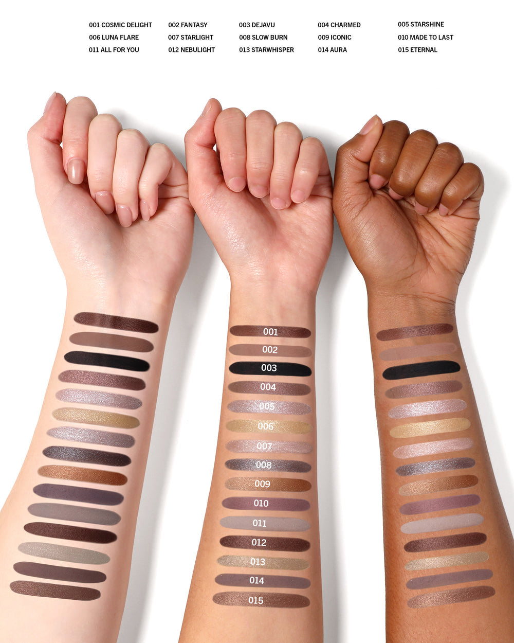 Colección Celestial Paletas Sombras - MOIRA