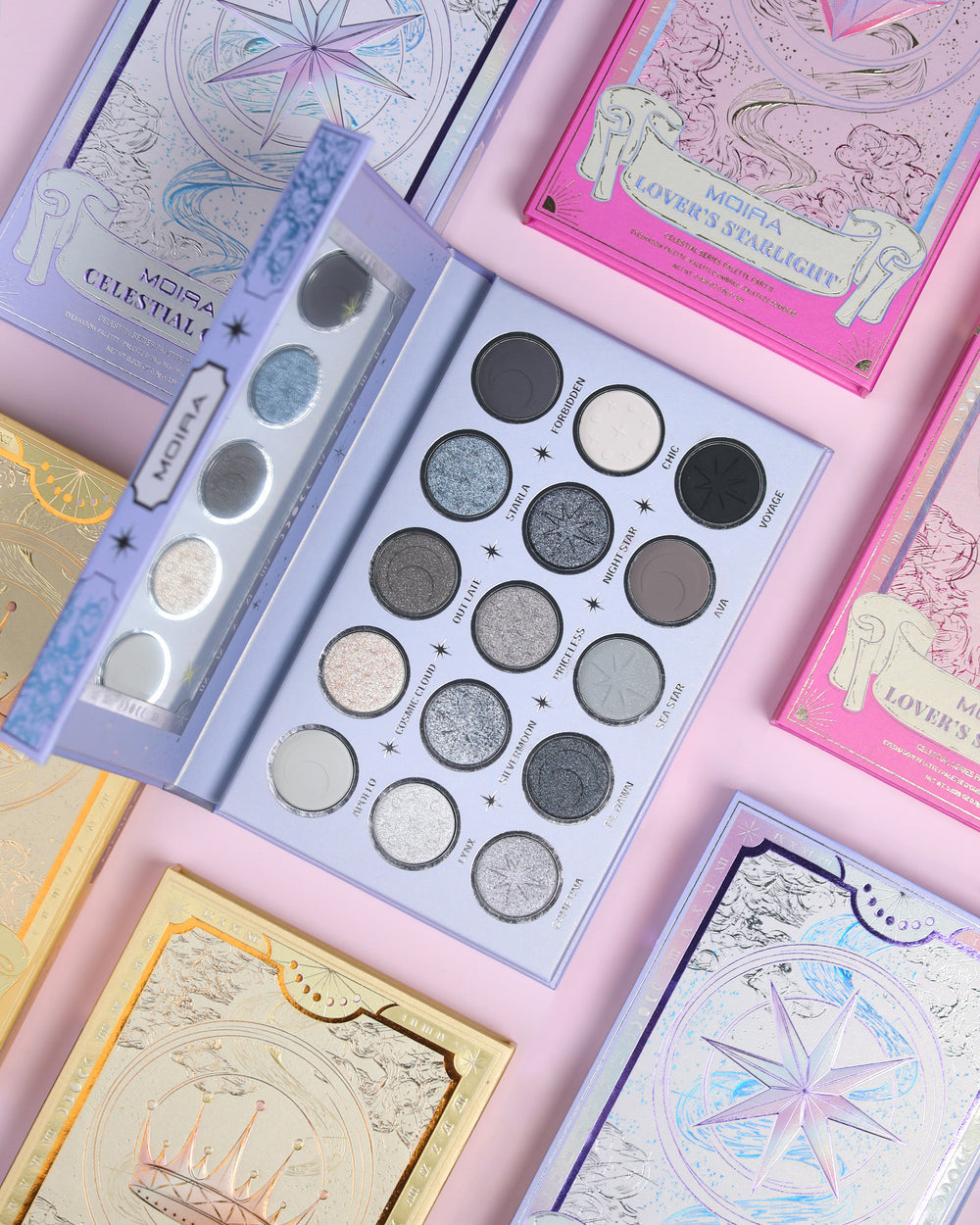Colección Celestial Paletas Sombras - MOIRA