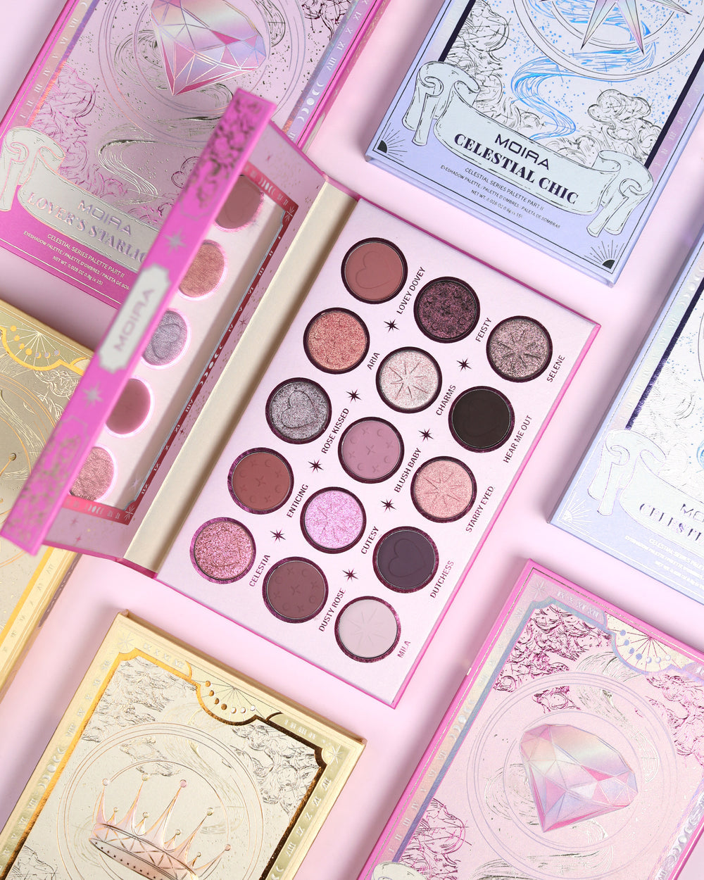 Colección Celestial Paletas Sombras - MOIRA