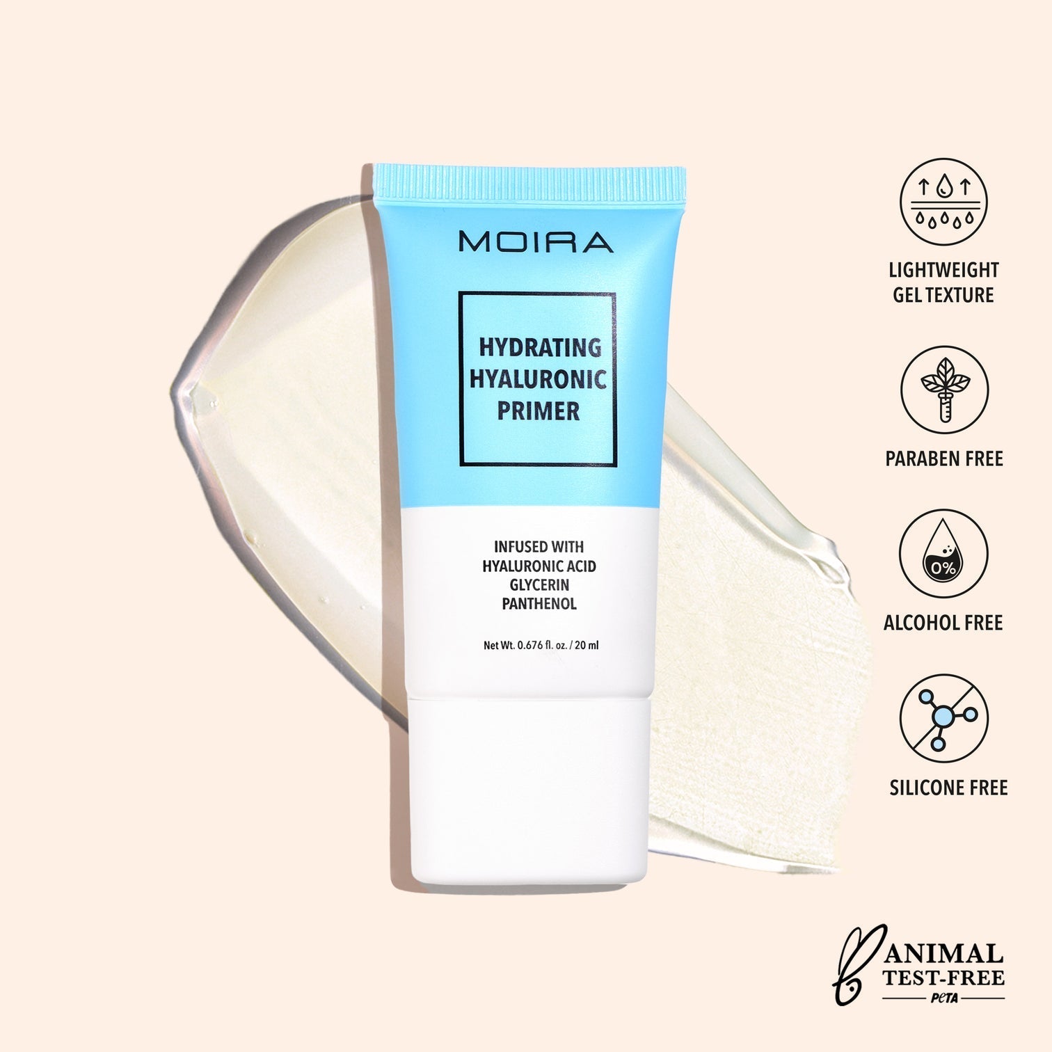 HYDRATING HYALURONIC PRIMER - MOIRA