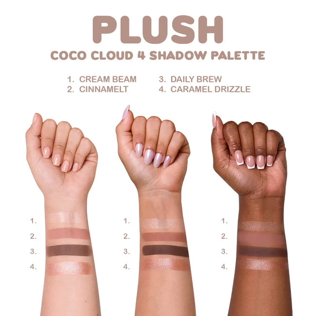 Plush Palette 4 Color Palette - Beauty Creations