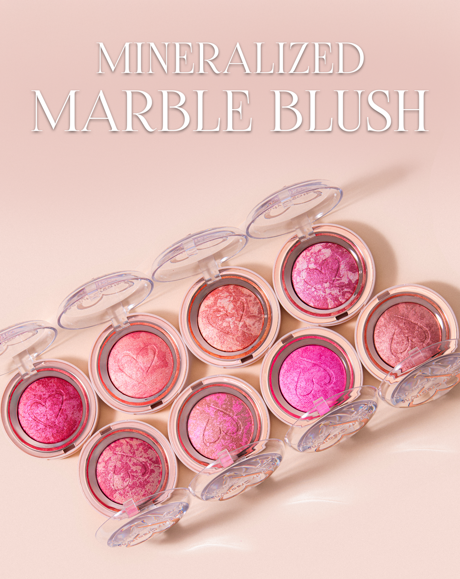 MINERALIZED MARBLE BLUSH  - BEAUTY CREATIONS