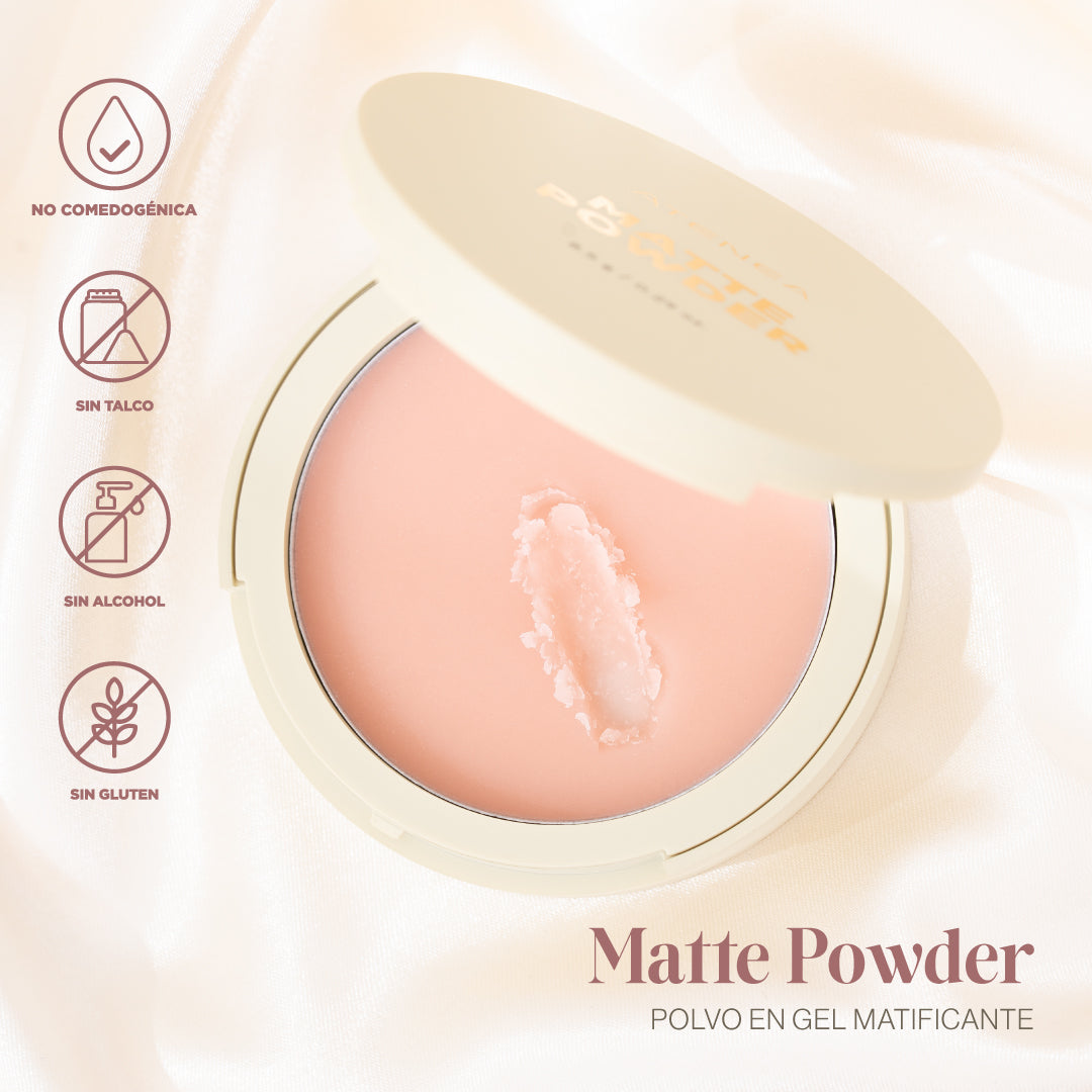 MATTE POWDER | POLVO MATIFICADOR EN GEL | ATENEA