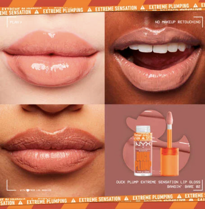 Duck Plump Labial Plumper - Tono 02 BANGIN BARE | Nyx Cosmetics