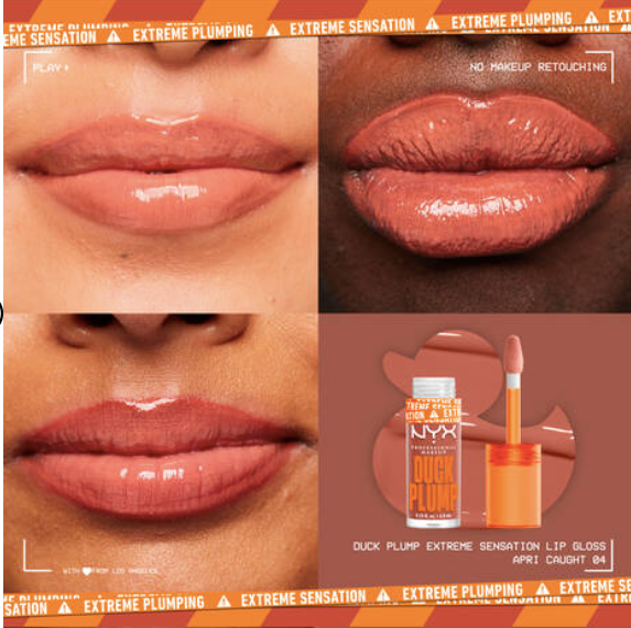 Duck Plump Labial Plumper - Tono 04 APRI-CAUGHT | Nyx Cosmetics