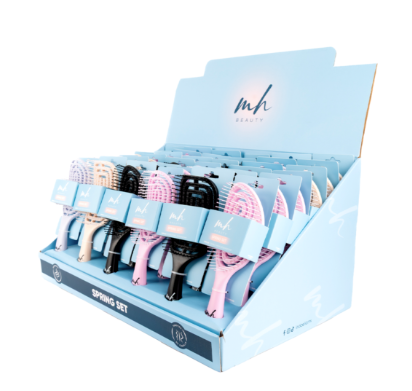 SET DE CEPILLO FLEXIBLE PARA DESENREDAR SPRING SET 36 PCS - MH BEAUTY