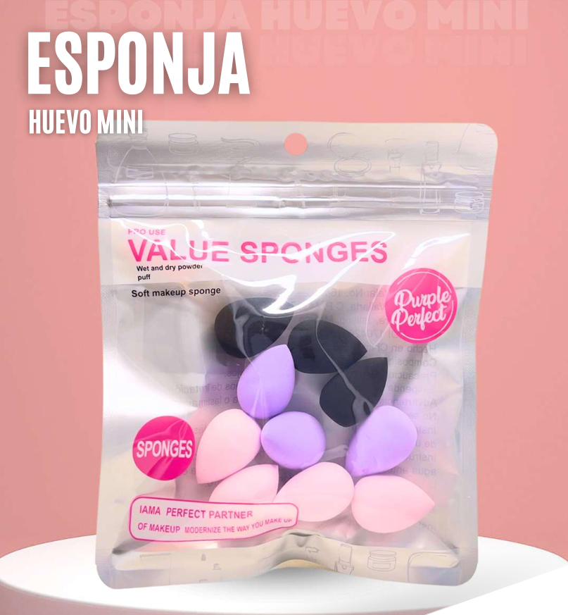 ESPONJA HUEVO MINI - PURPLE PERFECT