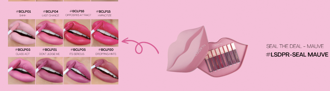 PR BOX SEAL THE DEAL  - BEAUTY CREATIONS