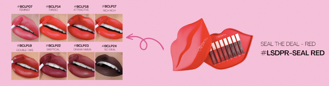 PR BOX SEAL THE DEAL  - BEAUTY CREATIONS