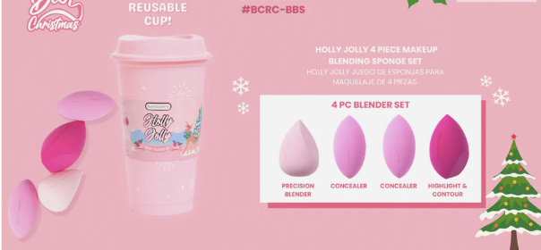 Oh Deer Christmas - "Holly Jolly" Beauty Blender Cup |  Beauty Creations