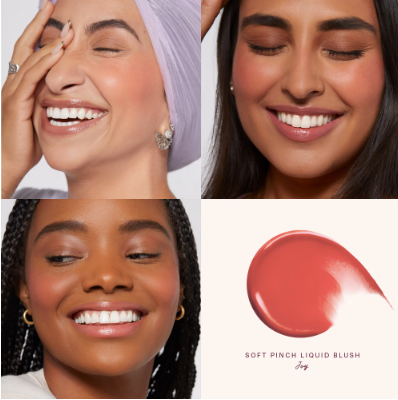 soft pinch liquid blush (rubor líquido) | RARE BEAUTY
