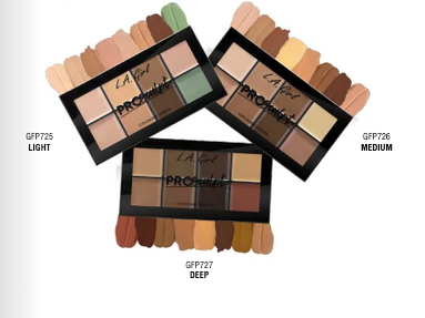 Pro Sculpt Concealer Palette Display - LA GIRL