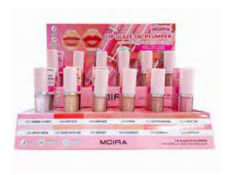LIP GLAZE OIL PLUMPER- EXHIBIDOR | MOIRA
