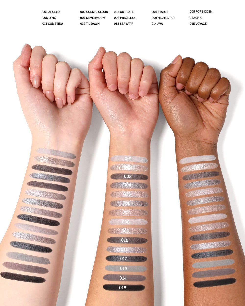 Colección Celestial Paletas Sombras - MOIRA