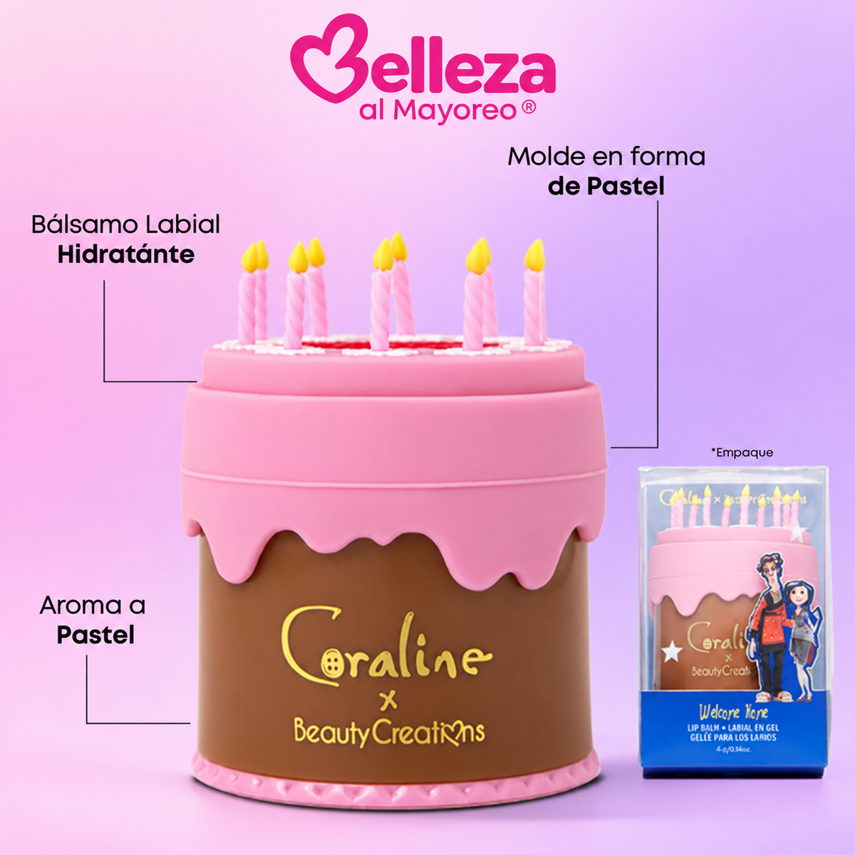 ***PREORDEN*** Colección Caroline x Beauty Creations