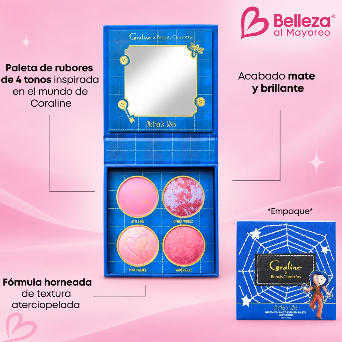 ***PREORDEN*** Colección Caroline x Beauty Creations