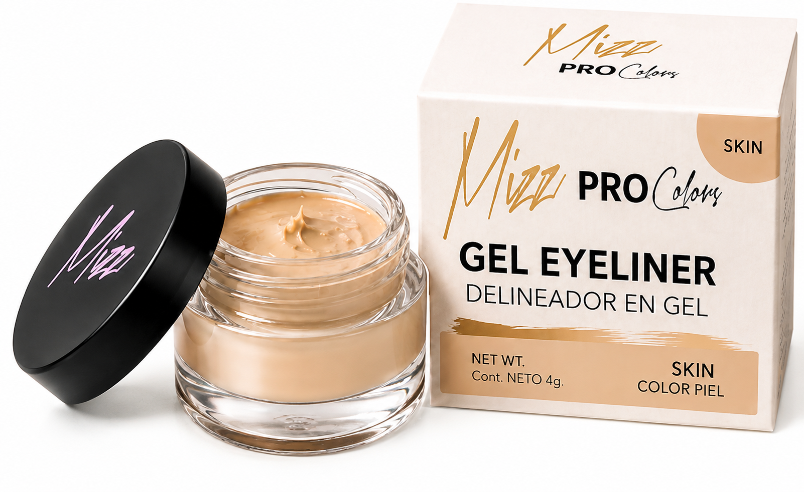 DELINEADOR EN GEL SKIN| MIZZ BRUSHES
