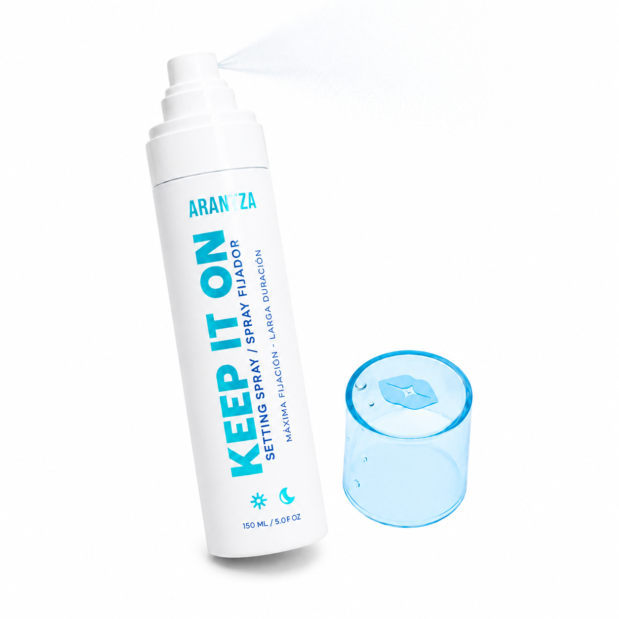 KEEP IT ON Setting Spray - Fijador de Maquillaje | Arantza Cosmetics