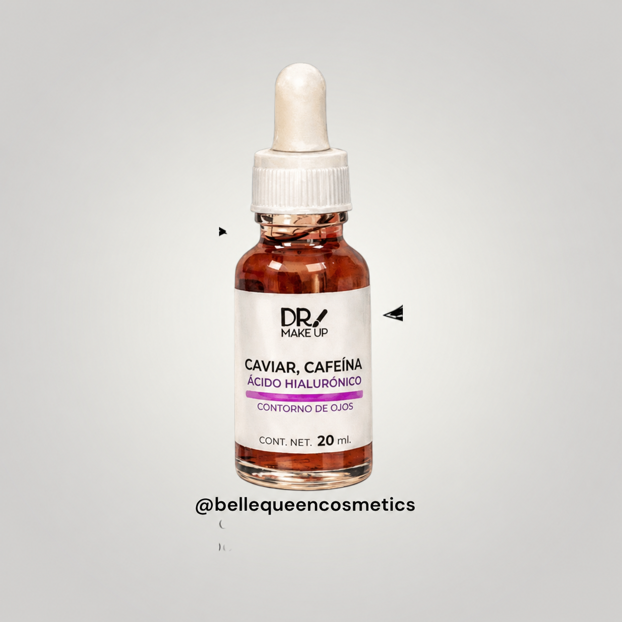 Contorno de Caviar, Cafeína y Ácido Hialurónico - DR MAKEUP