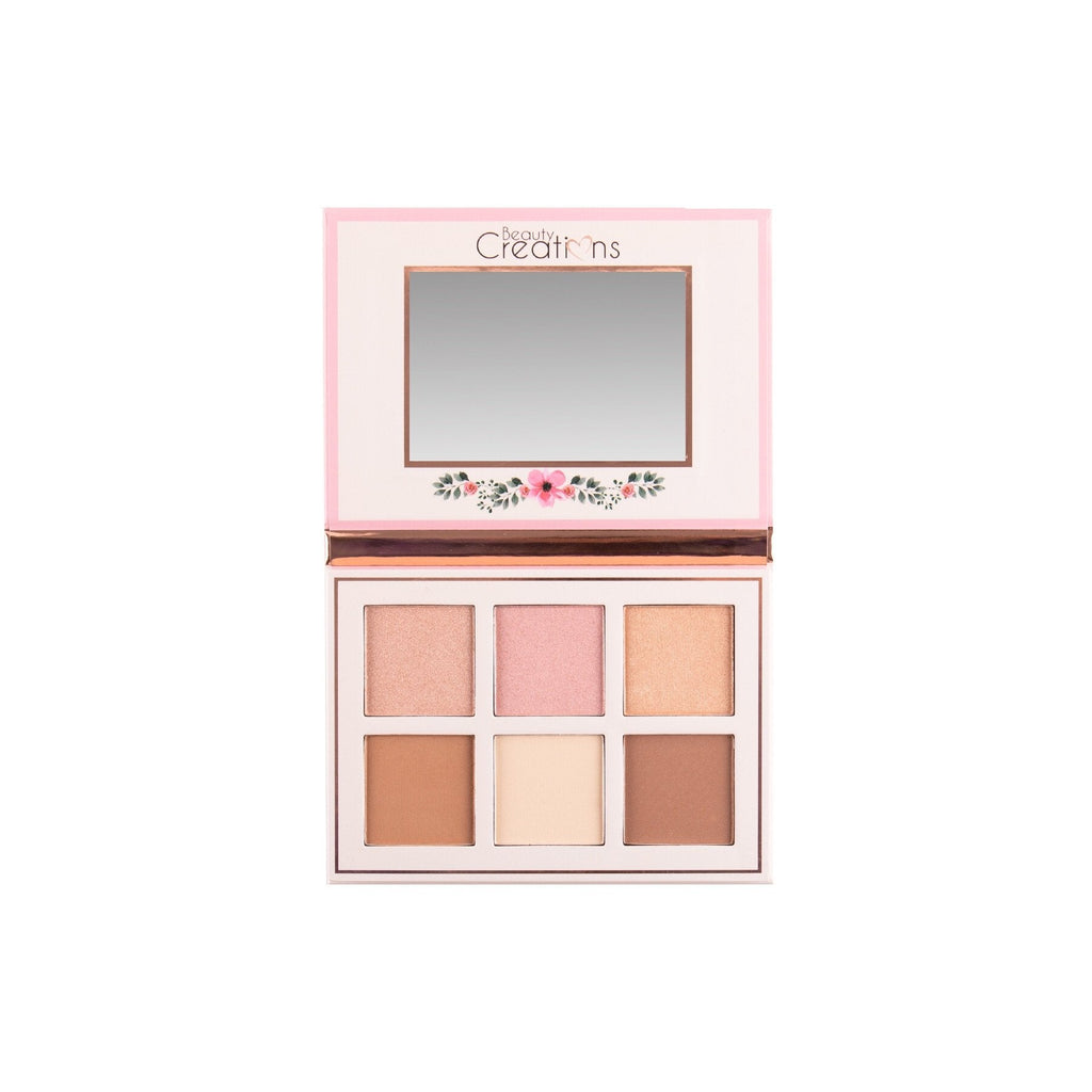 Floral Bloom Highlight & Contour - BEAUTY CREATIONS