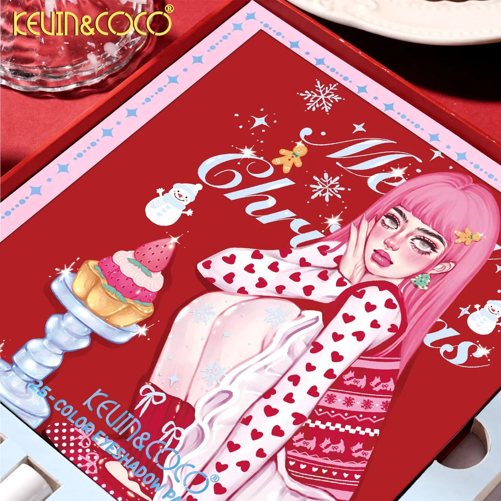 Calendario de Adviento de Maquillaje Face-Merry Christmas | KEVIN & COCO