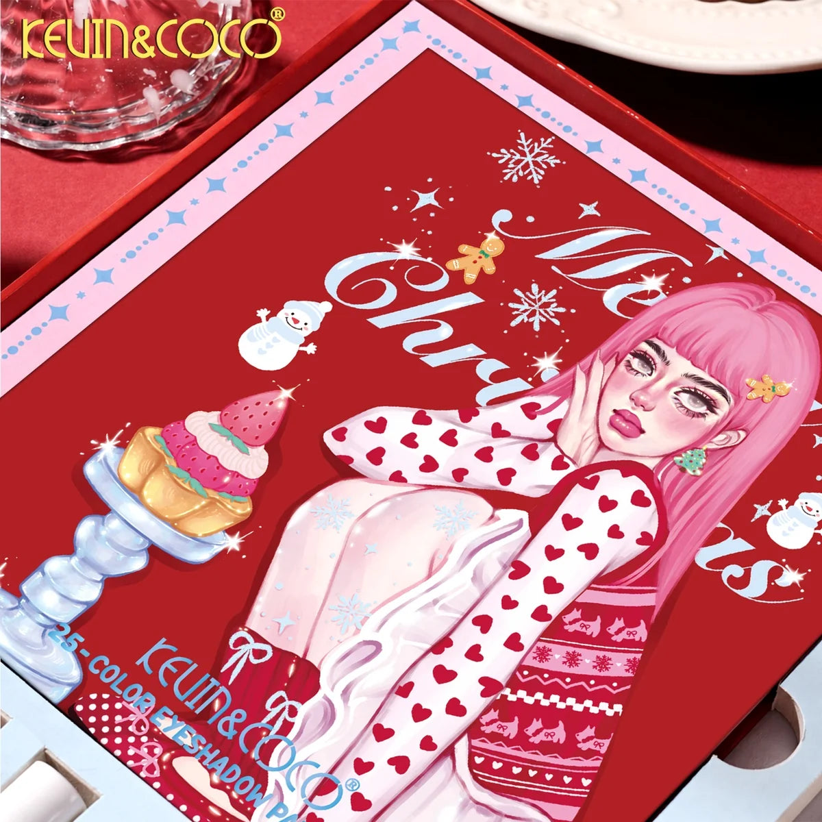 Calendario de Adviento de Maquillaje Face-Merry Christmas | KEVIN & COCO