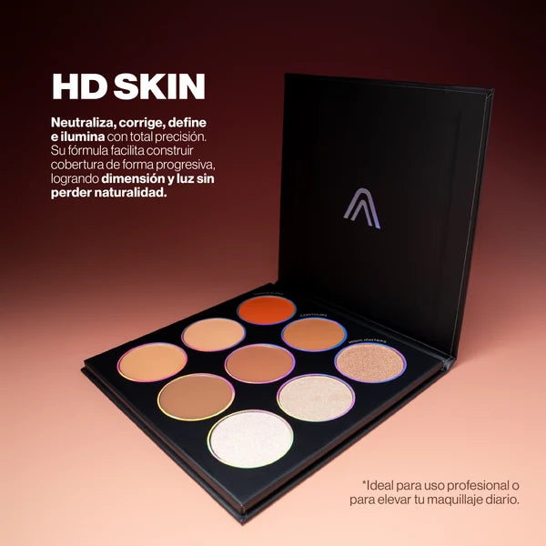 PALETA HD SKIN - MAKEUP EXPERT - ATENEA