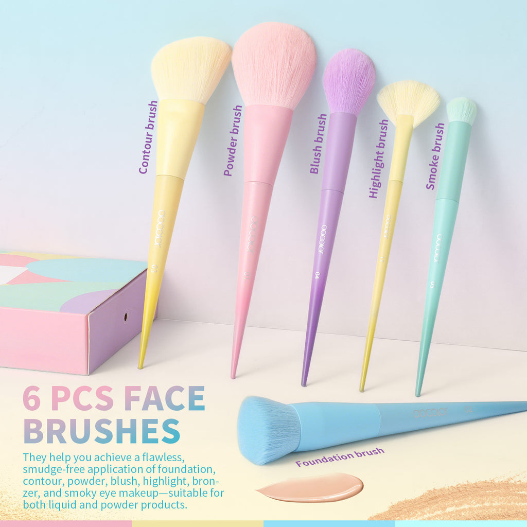 SET DE 17 BROCHAS - DREAMING OF UNICORNS -DO-N1713  - DOCOLOR