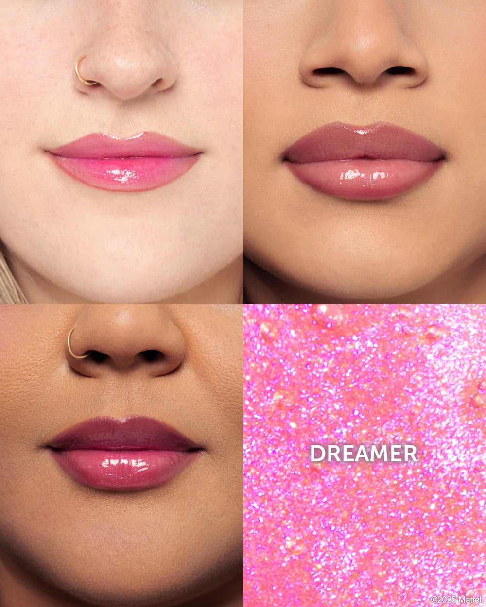 Dreamer Shimmer Lip Oils - Aceite Labial Barbie x Beauty Creations | Beauty Creations