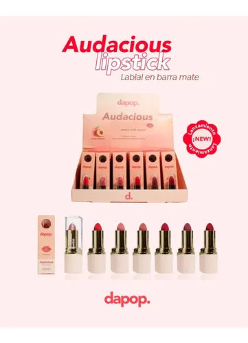 Audacious lipstick DISPLAY -  DAPOP