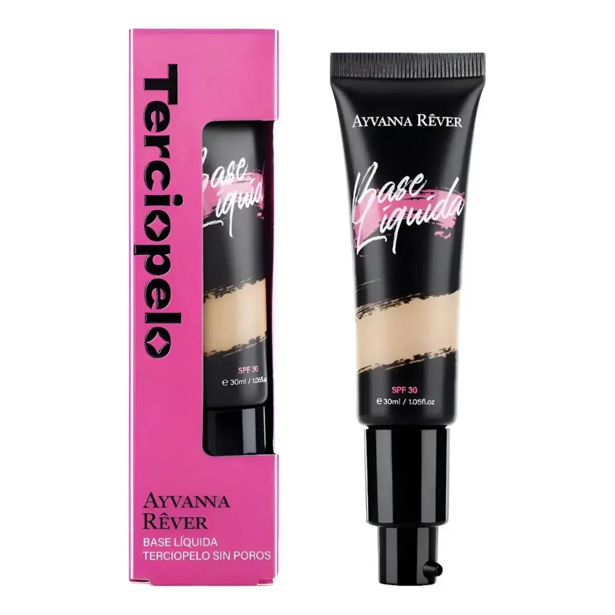 BB CREAM - BASE LIQUIDA TERCIOPELO SIN POROS - AYVANNA REVER