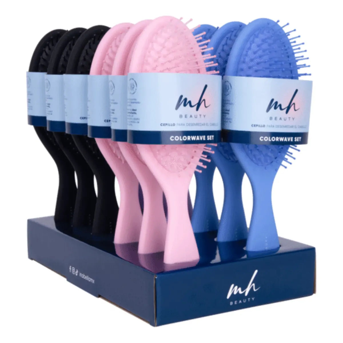SET CEPILLO OVALADO PARA CABELLO | MH
