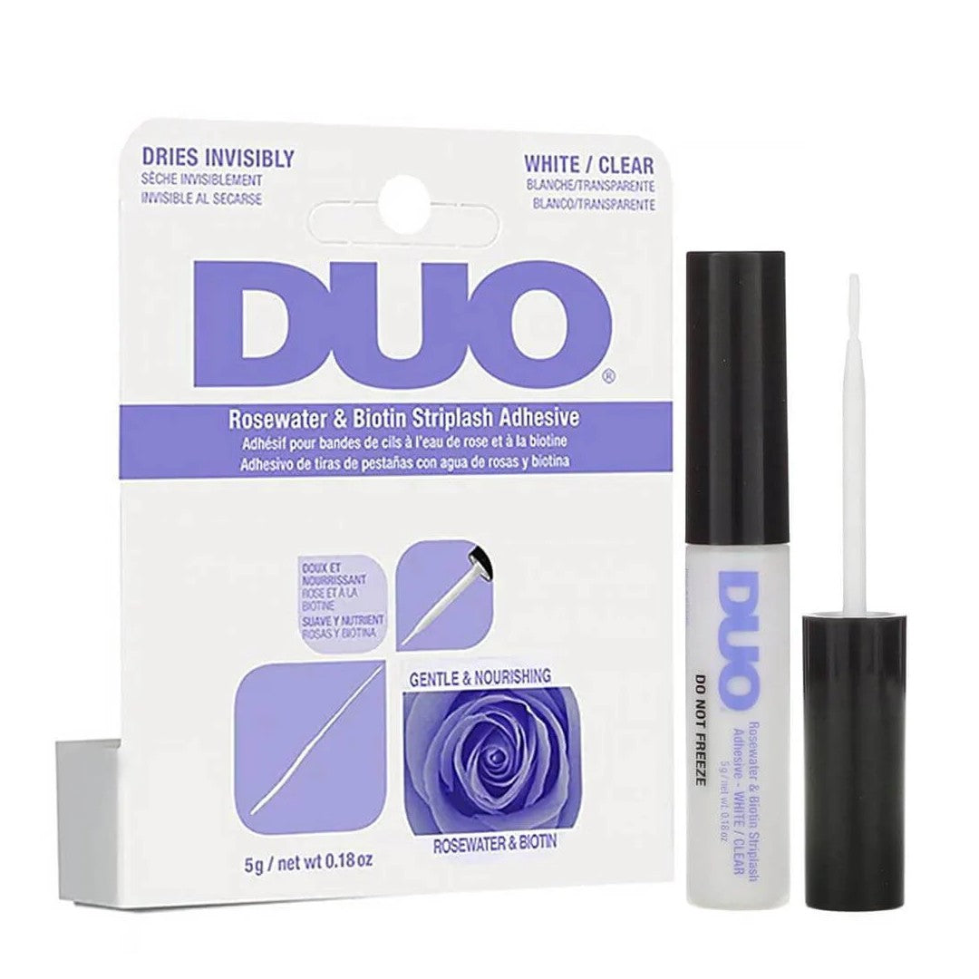 duo rosewater & biotin striplash adhesive | DUo