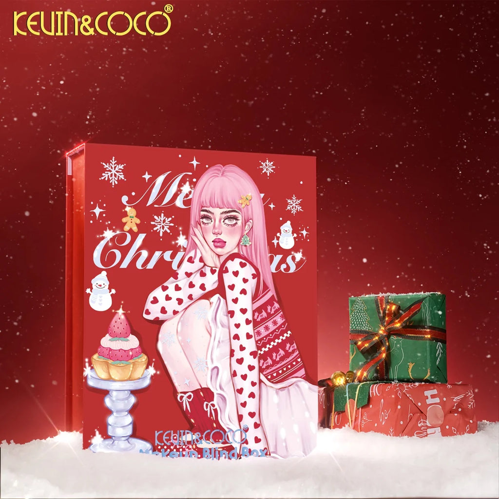 Calendario de Adviento de Maquillaje Face-Merry Christmas | KEVIN & COCO